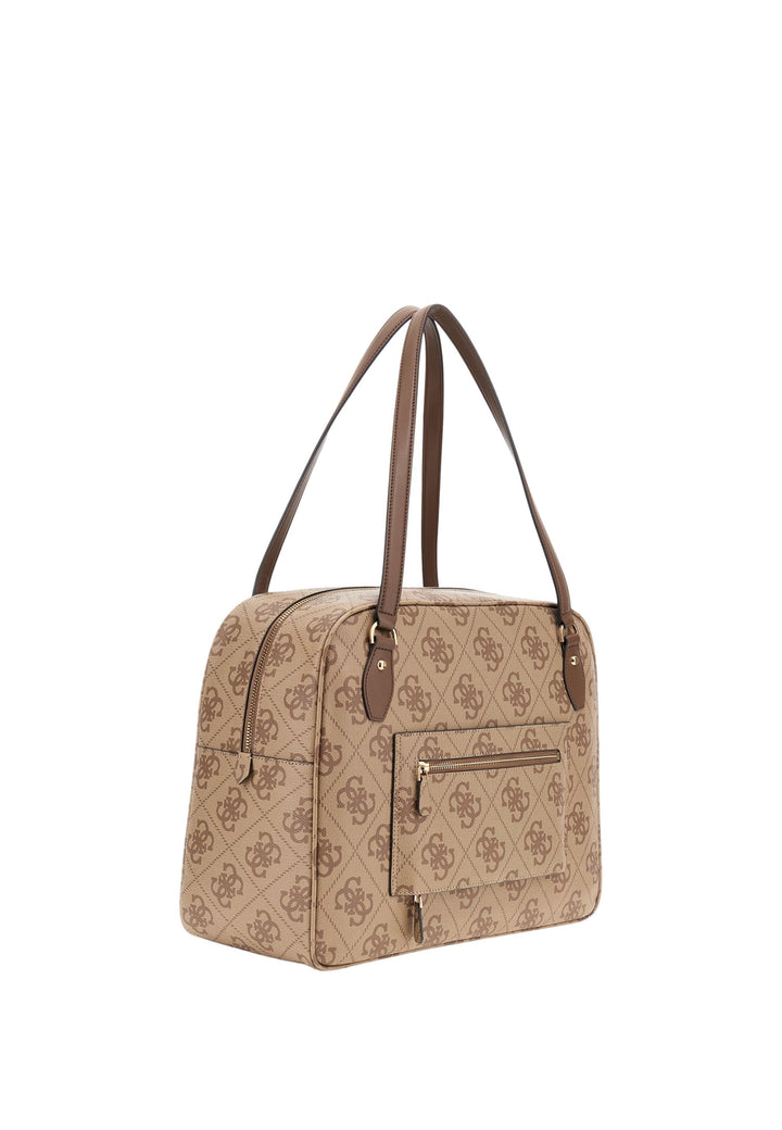 Guess Reisikott Berta Tualettkott Train Latte Logo/Pruun OB8688916