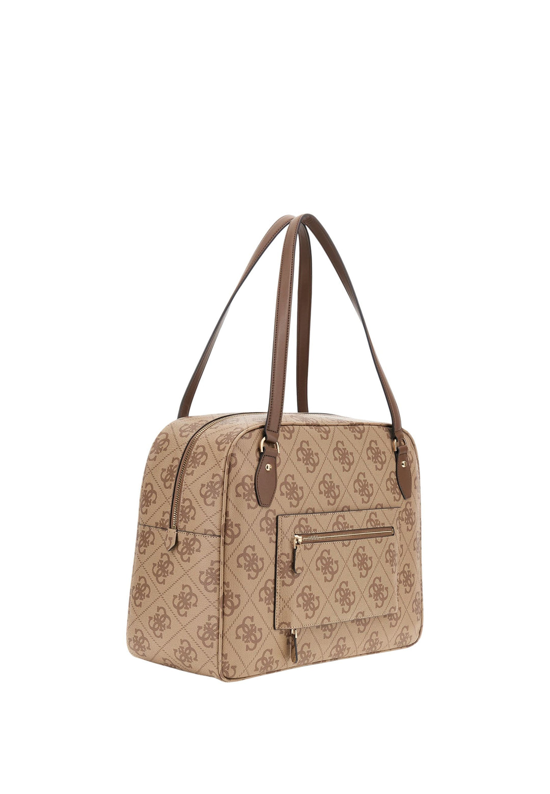 Guess Reisikott Berta Tualettkott Train Latte Logo/Pruun OB8688916