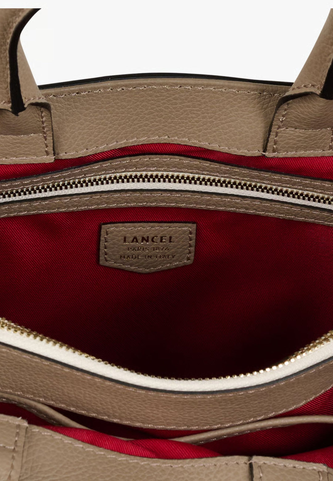 Handtaschen L Lancel Faubourg A13548LLTU Beige