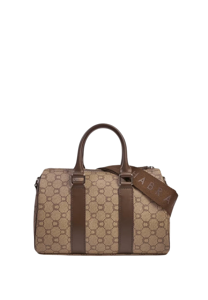 Chabrand Sacoche Icone Toile enduite Beige Marron