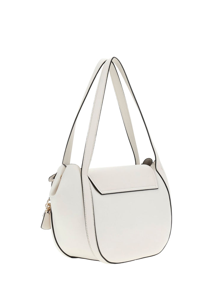 Guess Beutel mat Klapp Coleen Off White