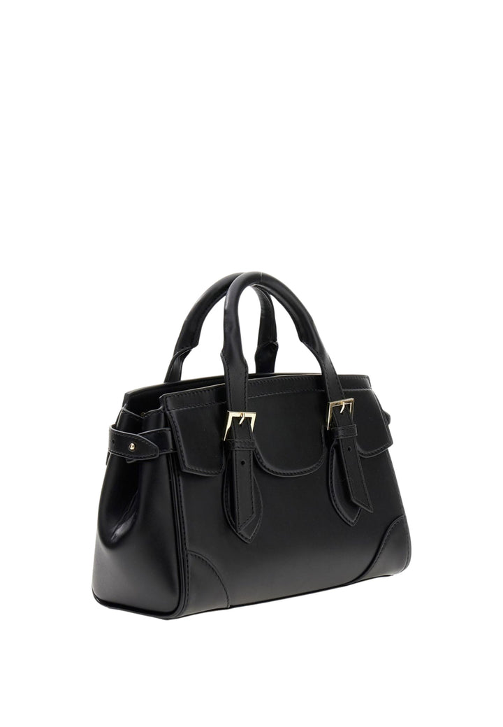 Mala de Tiracolo Guess Diana Maxi Satchel Preta