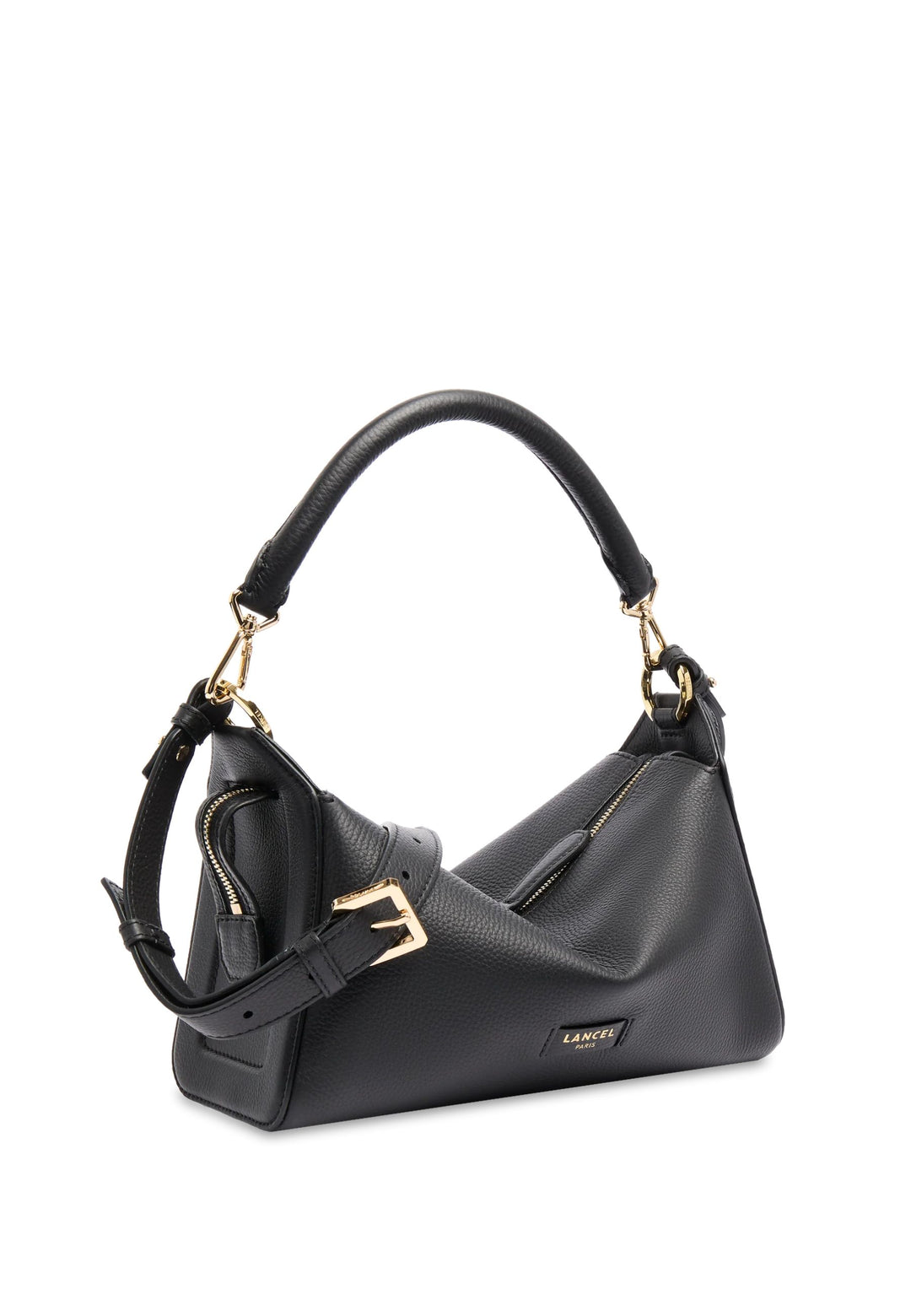 Lancel Louison Hobo-taske Lynlås M Læder Sort