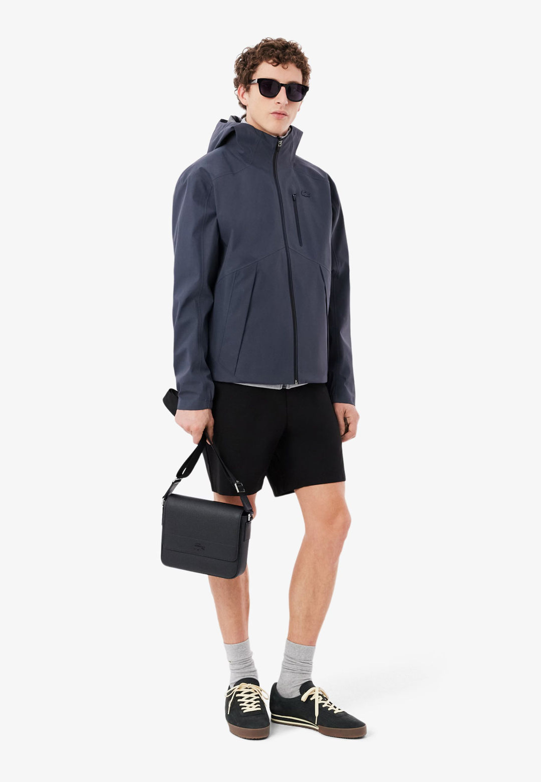 Lacoste Messenger Bag NH5262CE Chantaco Leather Black