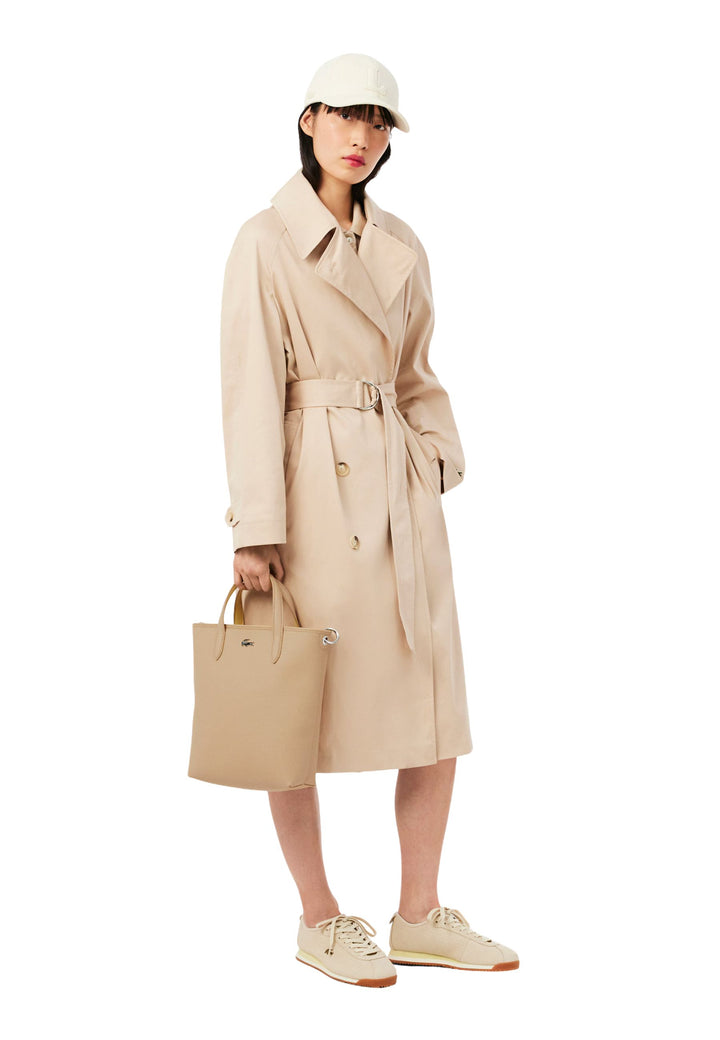 Bolso Tote vertical Lacoste Anna Viennois Soja