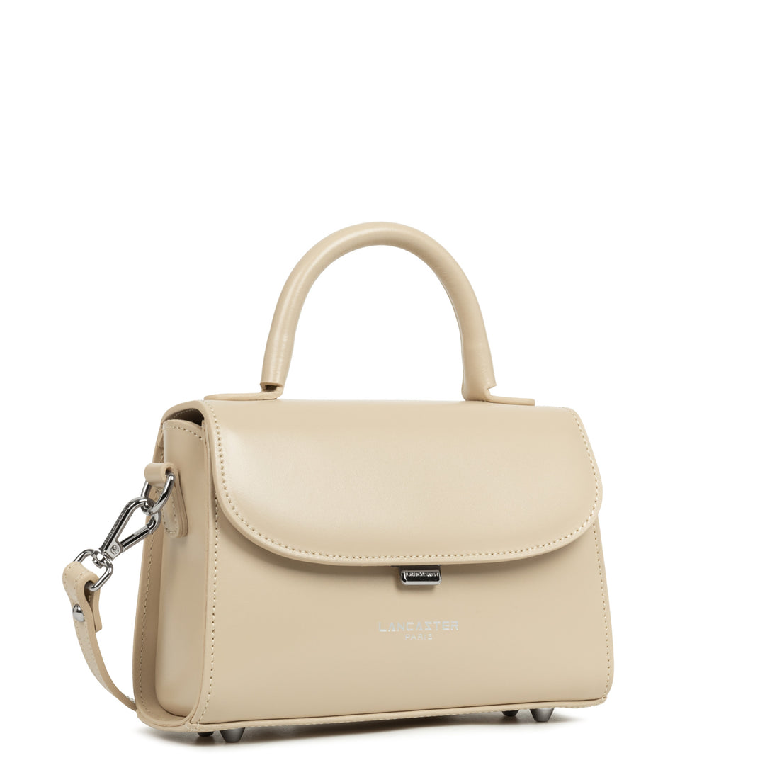 Lancaster Sac à main A rabat avec fermoir S Suave Even Beige