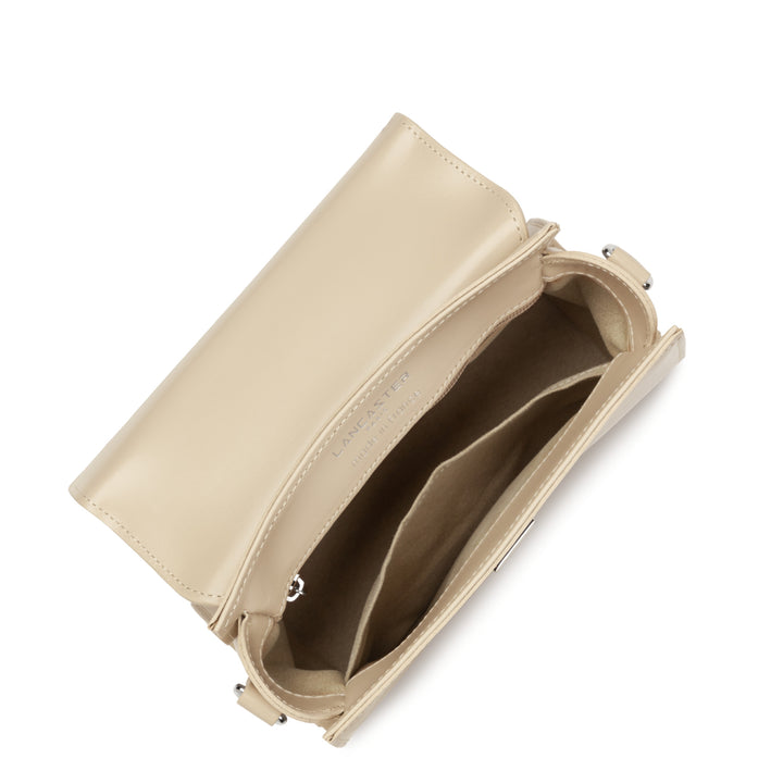 Lancaster Sac à main A rabat avec fermoir S Suave Even Beige
