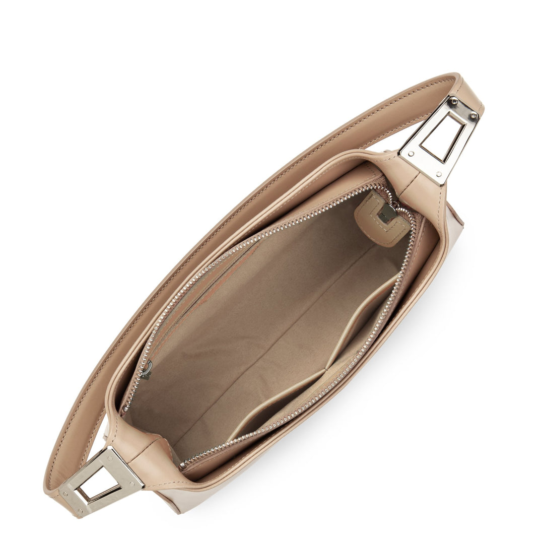 Lancaster Borsa a mano con zip M Suave Ace Nude