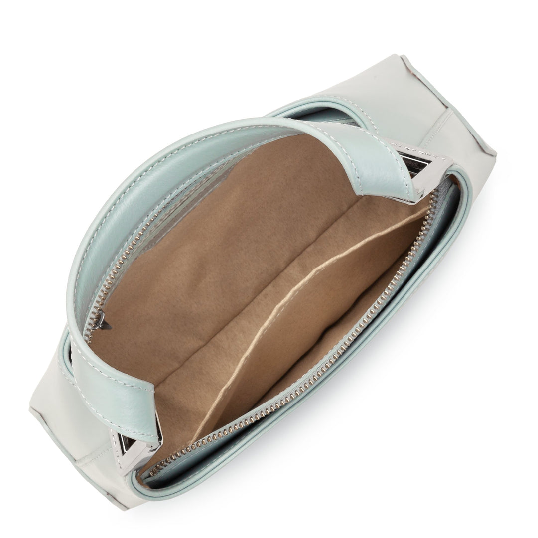 Lancaster Borsa a mano con zip S Suave Ace Blu Perla