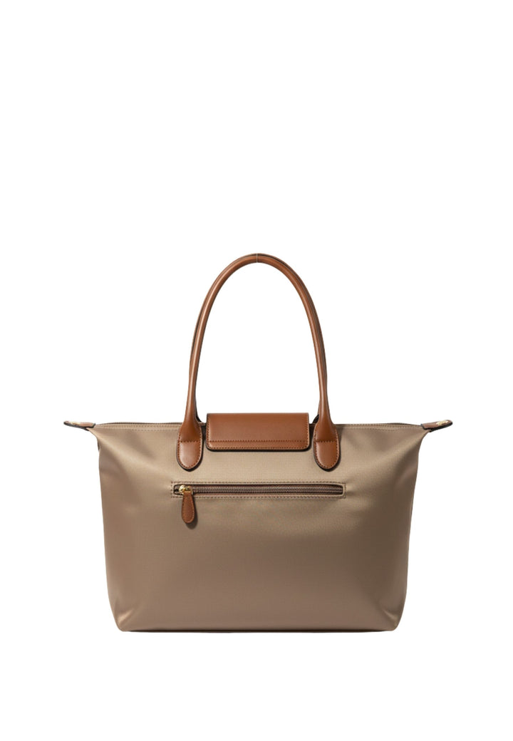 Mala de senhora Ted Lapidus Jaimie Naturel / Cognac