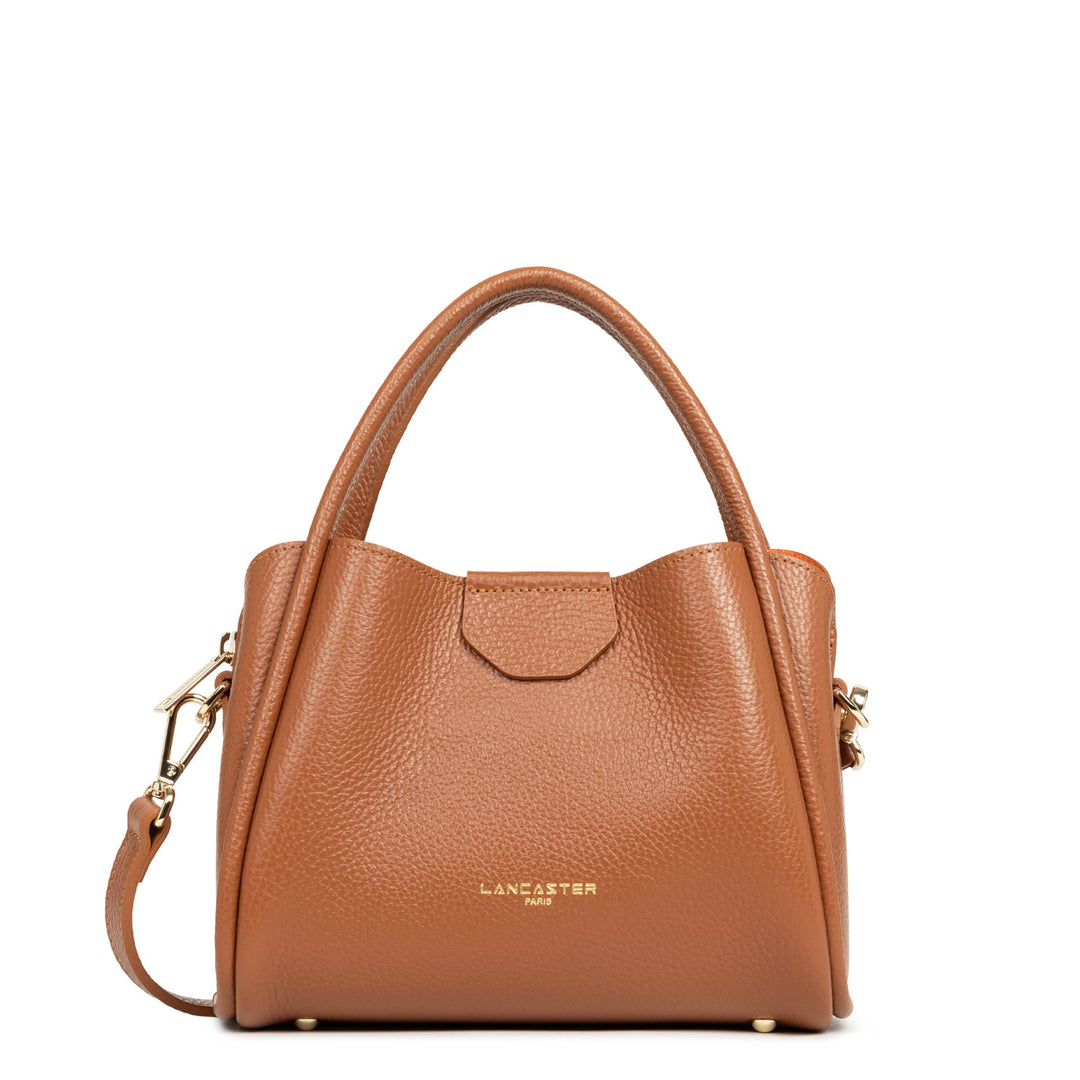 Lancaster Bolso de mano Aimantée S Ida Double 470-83 Camel - In - Orange