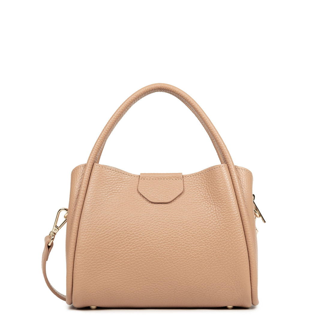 Lancaster Sac à main Aimantée S Ida Double Naturel - In - Beige