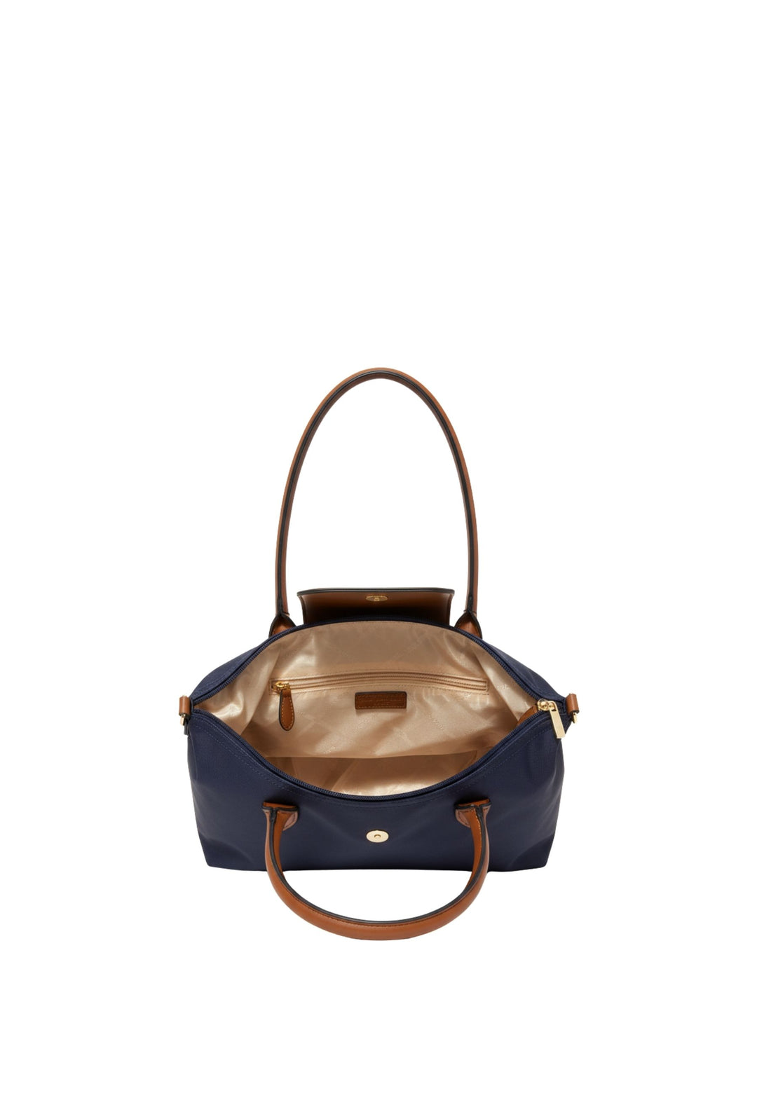 Ted Lapidus Sac à main Jaimie Femme Marine / Cognac
