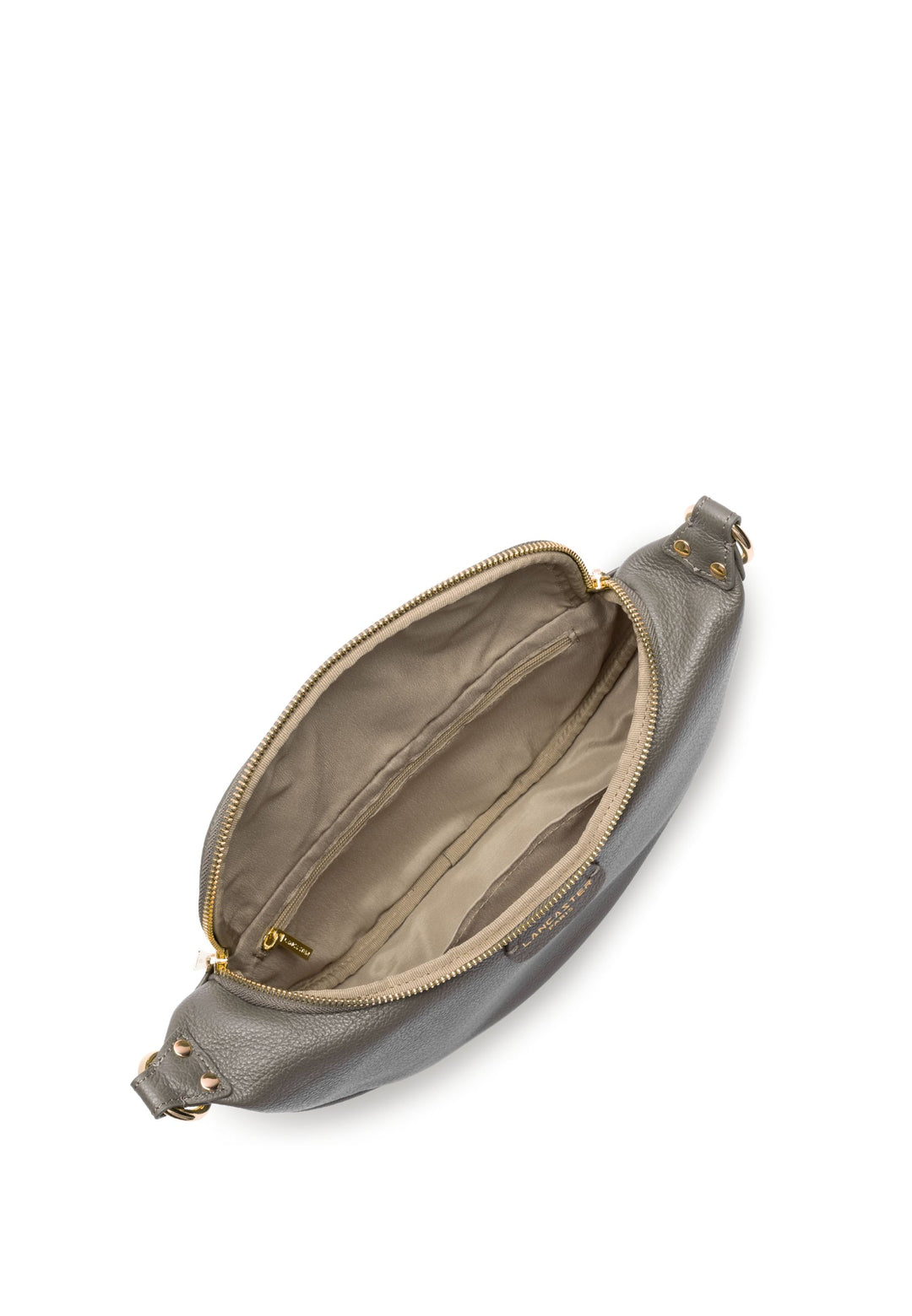 Lancaster Sac banane Zippé Dune Éléphant