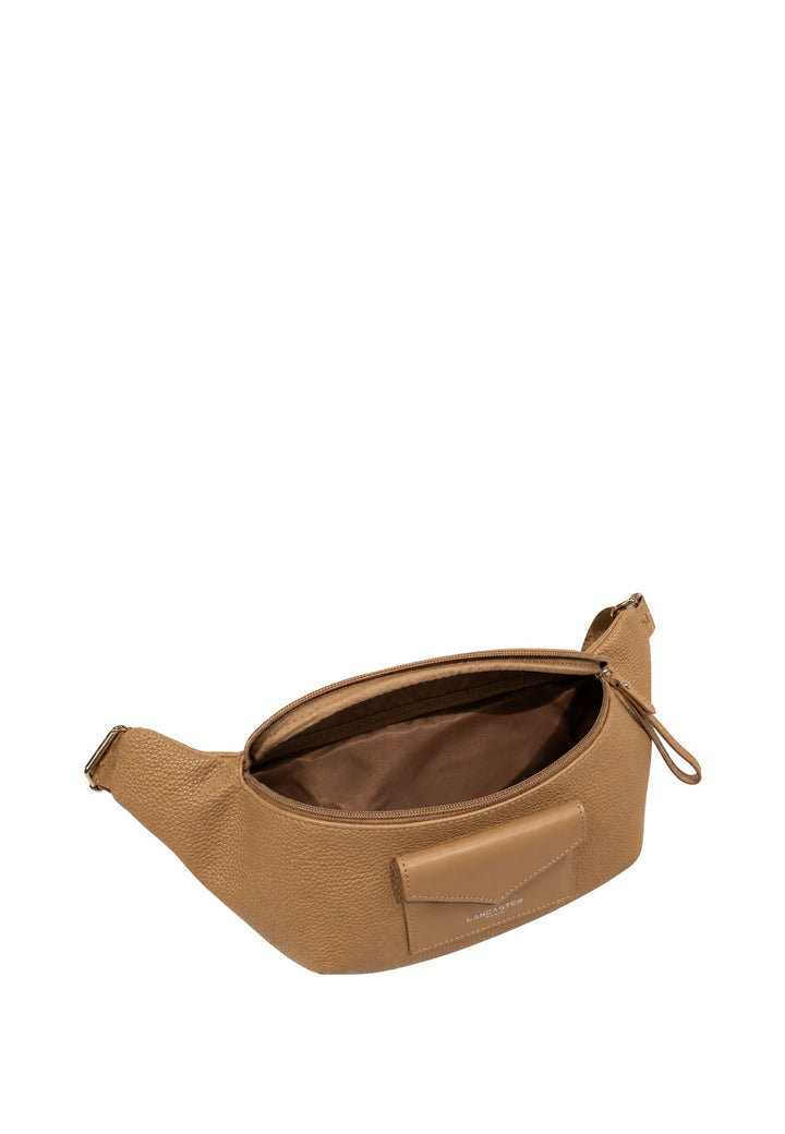 Lancaster Zipová ledvinka Maya Double KBA se syntetikou a kůží