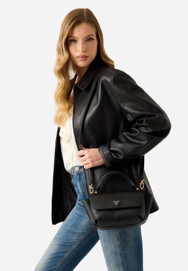 Guess Sac à Rabat Gilda Black