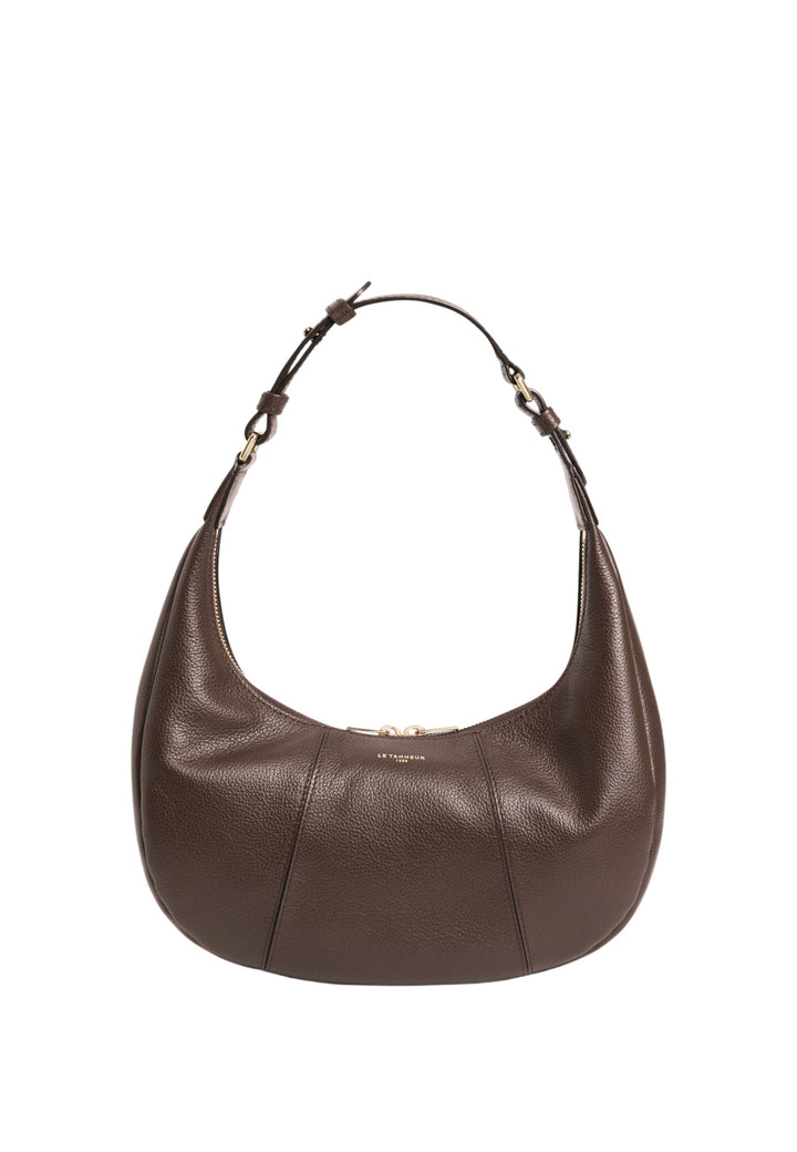 Le Tanneur Petit Sac hobo Juliette Marron Arabica