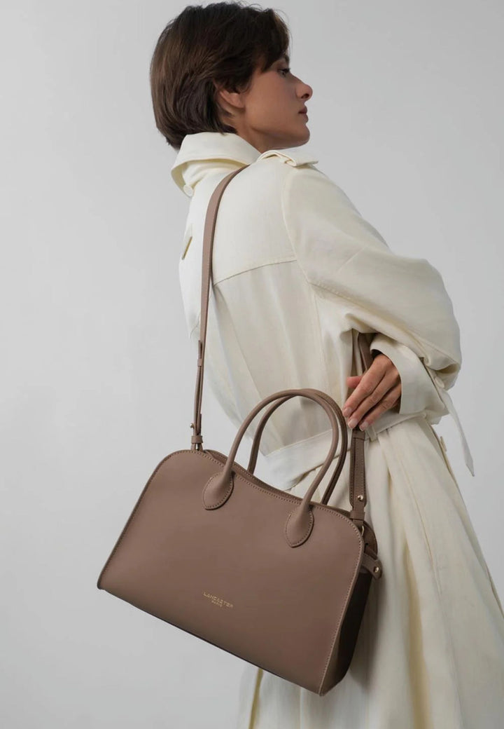 Lancaster Handtasche Mit Reißverschluss M Donna Hopper Praline