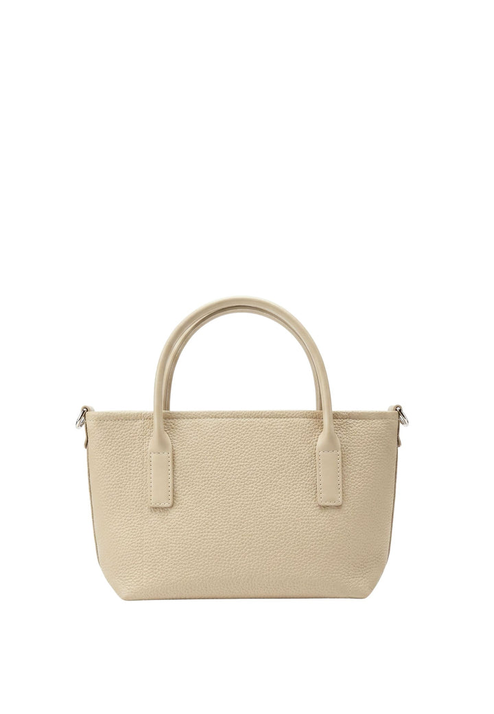 Lancaster Sac cabas main Zippé Maya Double KBA Ivoire