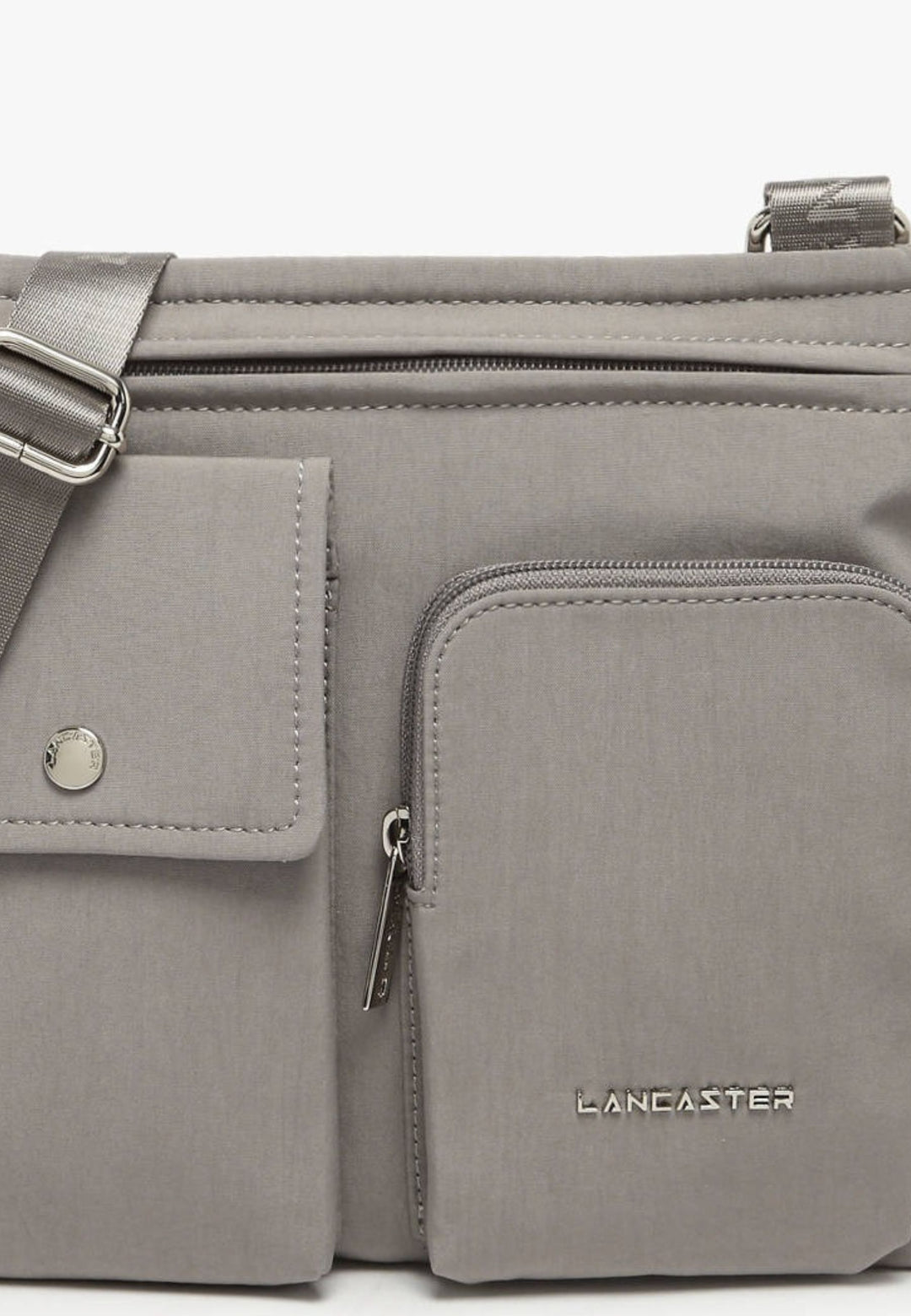 Lancaster Clutch met rits Basic Pocket Galet Fonce