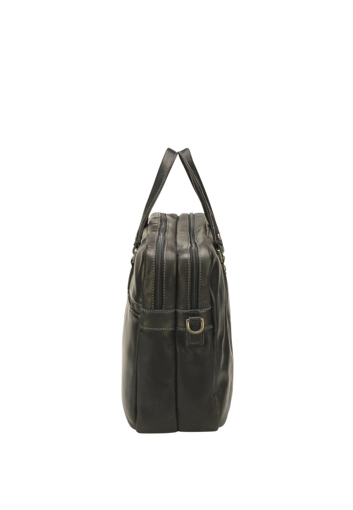 Arthur & Aston Porte Document Homme Noir