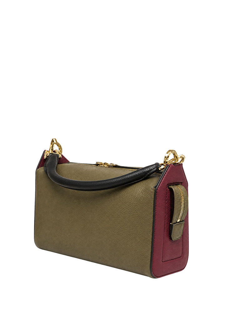 Lancel Louison Hobo kott Lukuga M Nahk Kaki Mitmevärviline