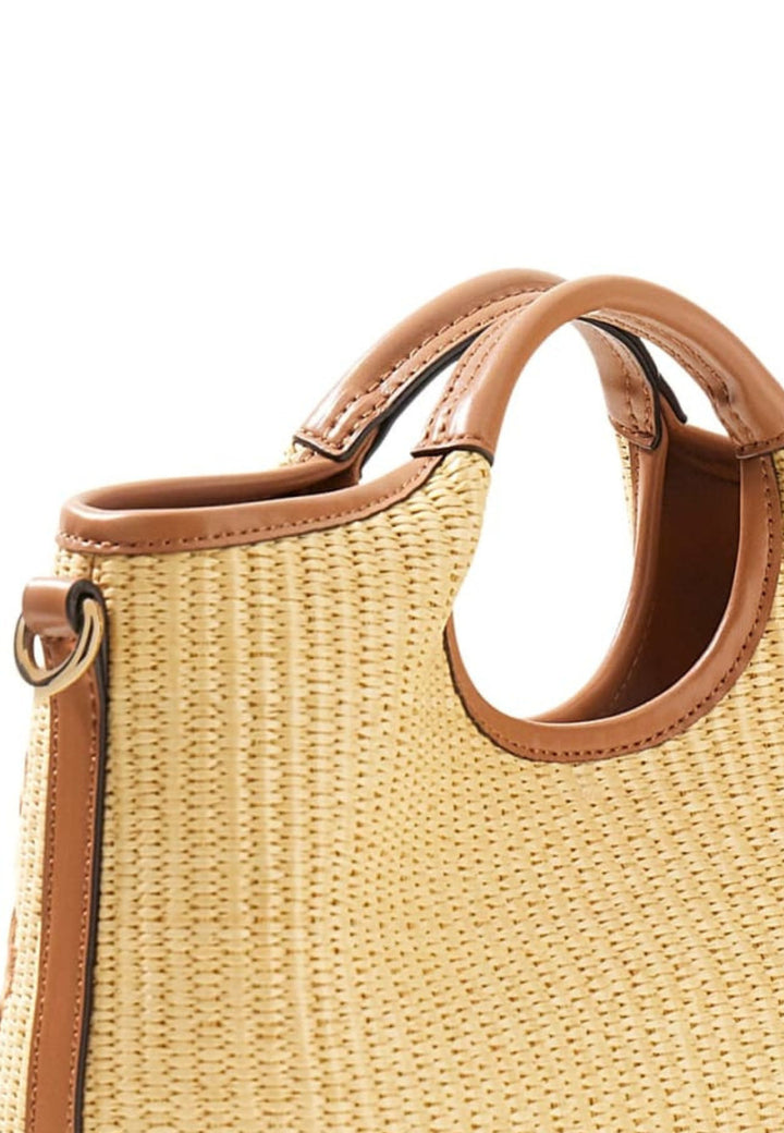 Guess Håndtaske Kirsten Mini Karamel