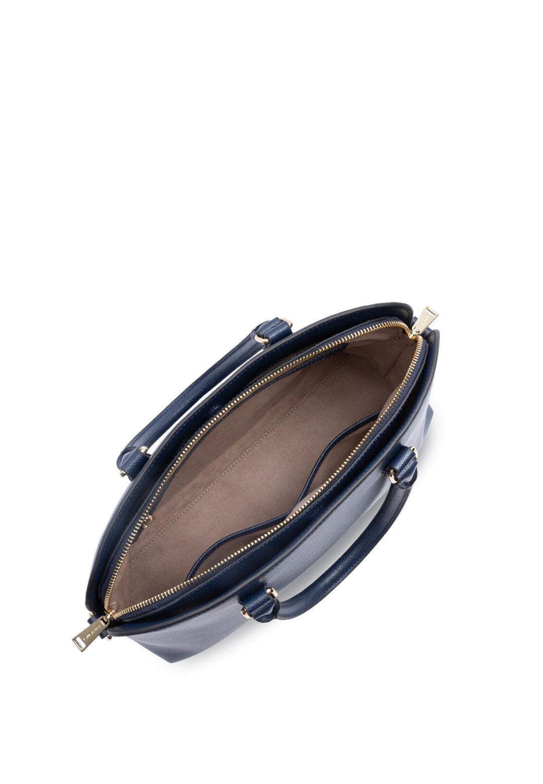 Lancaster Bolsa meia lua com fecho Sierra Jia 538-007 Azul Escuro
