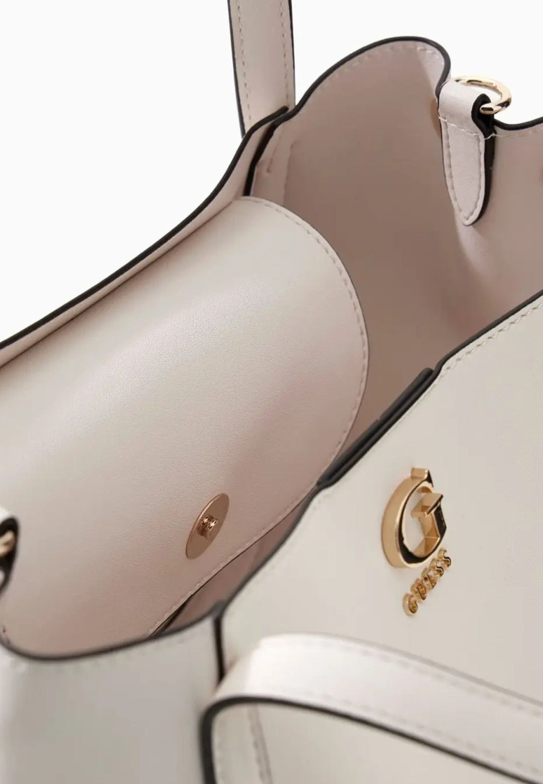 Guess Håndtaske Coleen Petit Off White