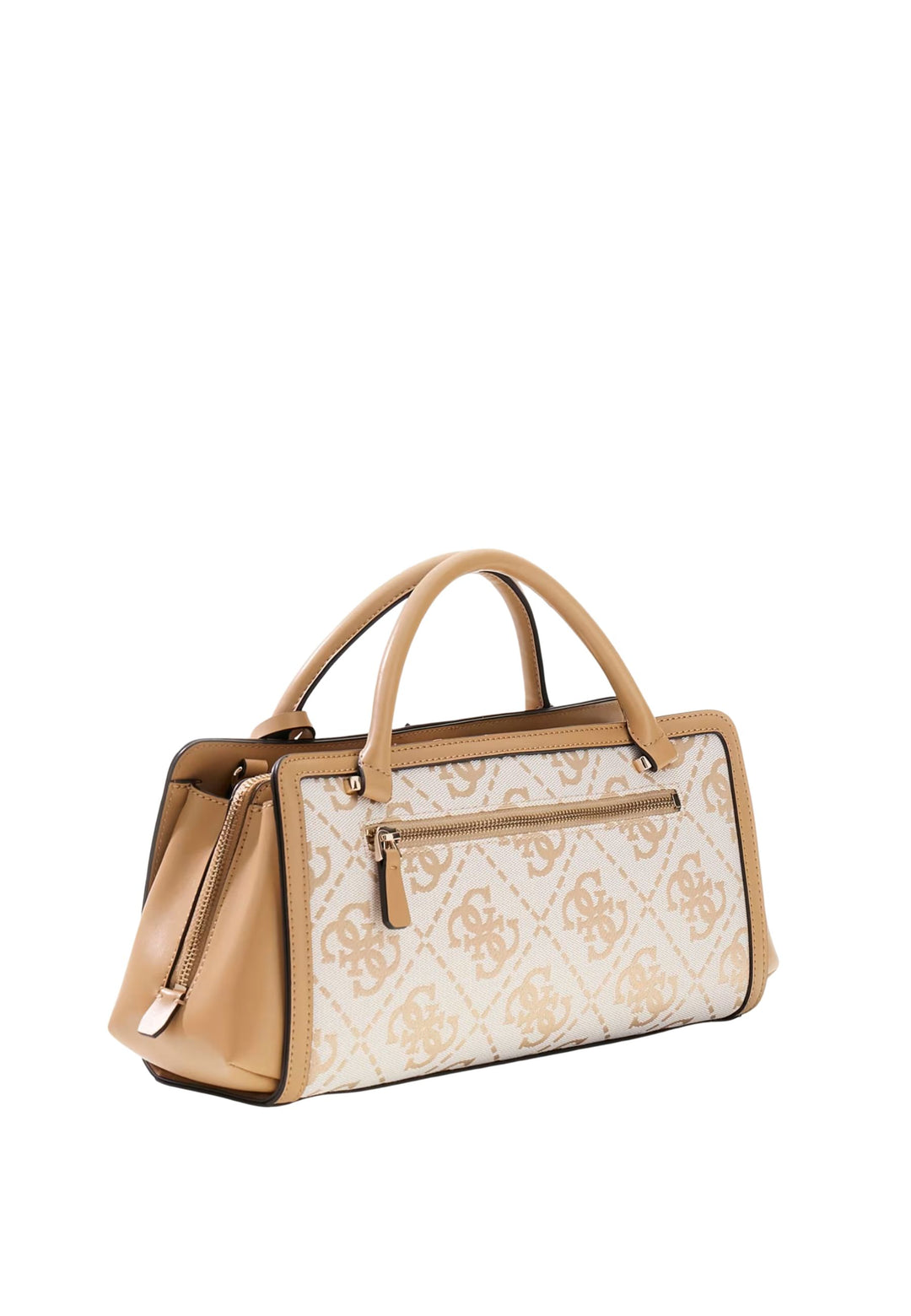 Guess Håndtaske Audrey Petit Monogramme Beige Logo