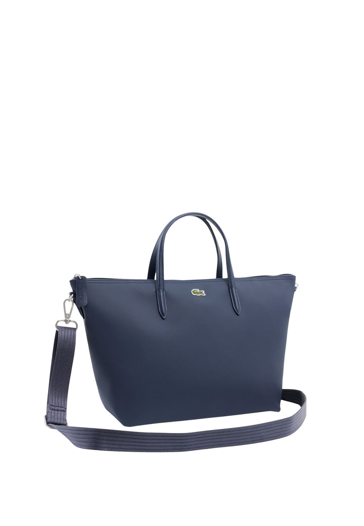 Piccola borsa shopper a tracolla L.12.12 Concept Blu Penombre