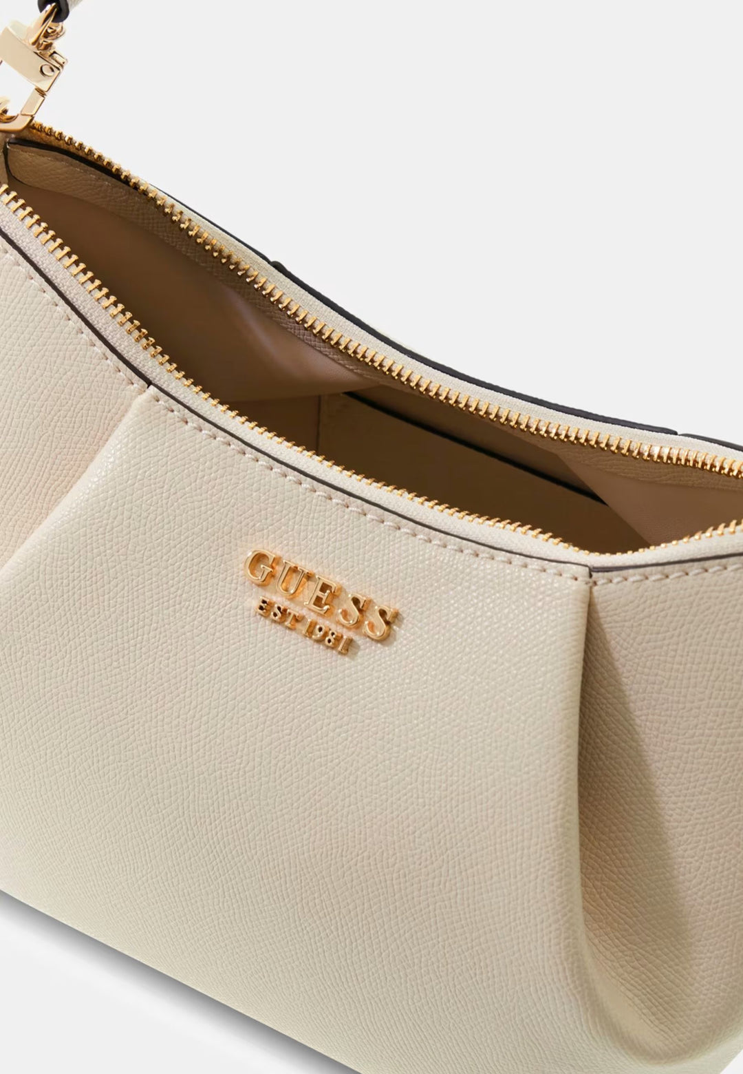 Guess Skuldertaske Noelle Off White