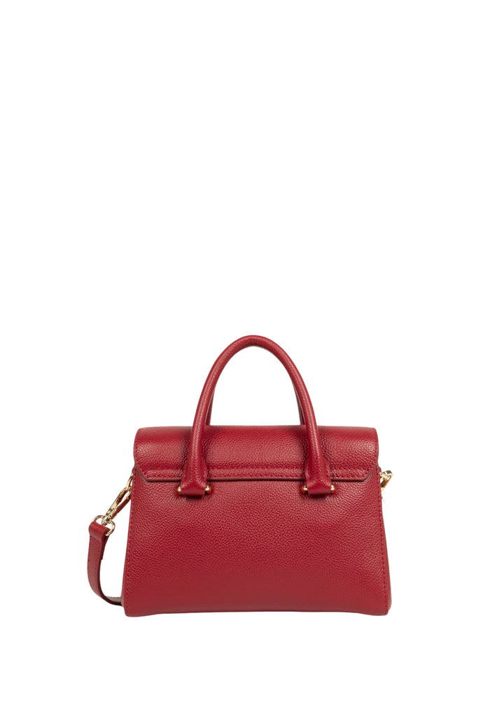 Lancaster Sac à main A rabat avec fermoir Mini Milano Cosmos Rouge