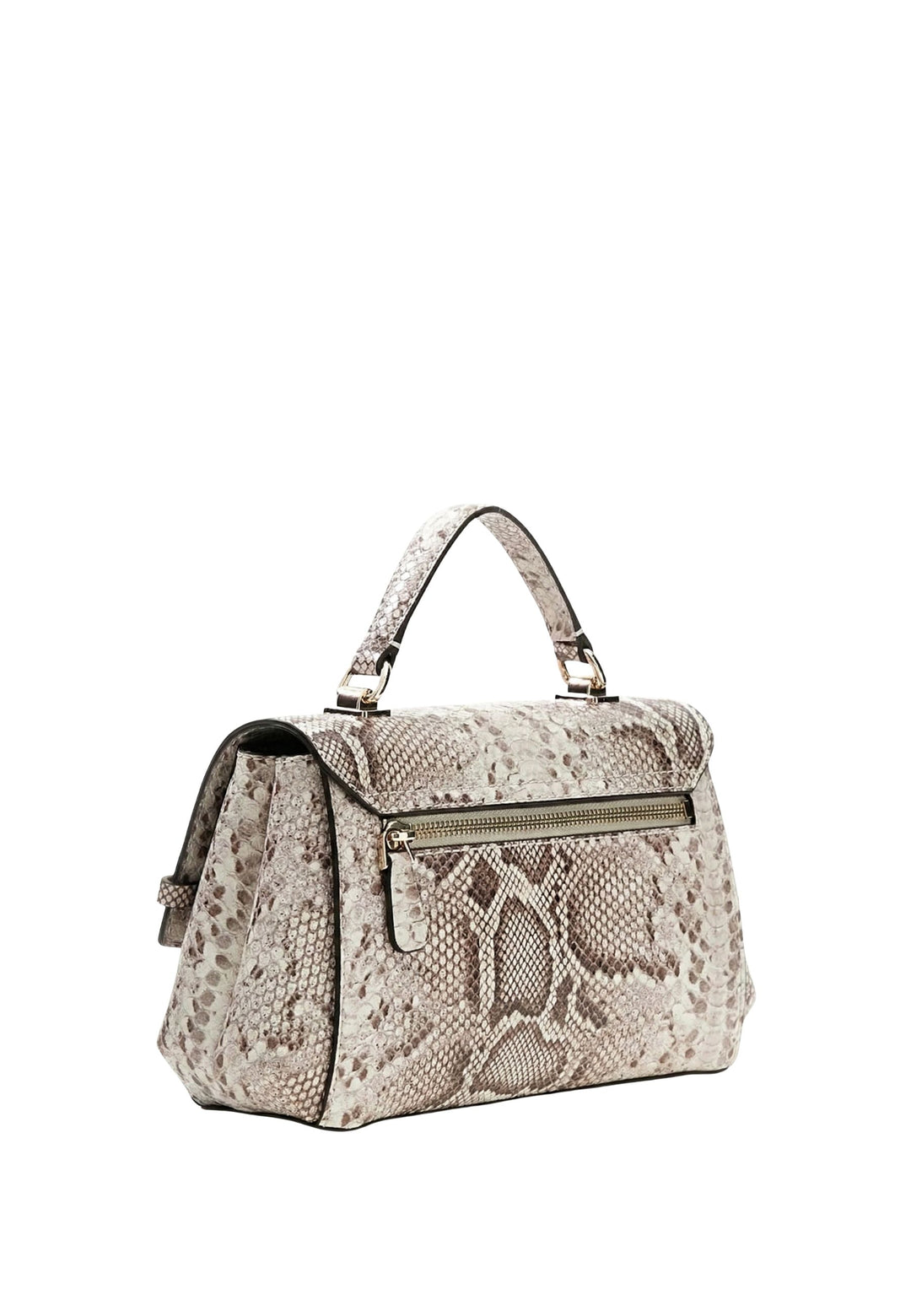 Guess Torba na ramię Melinda Triple Comp Natural