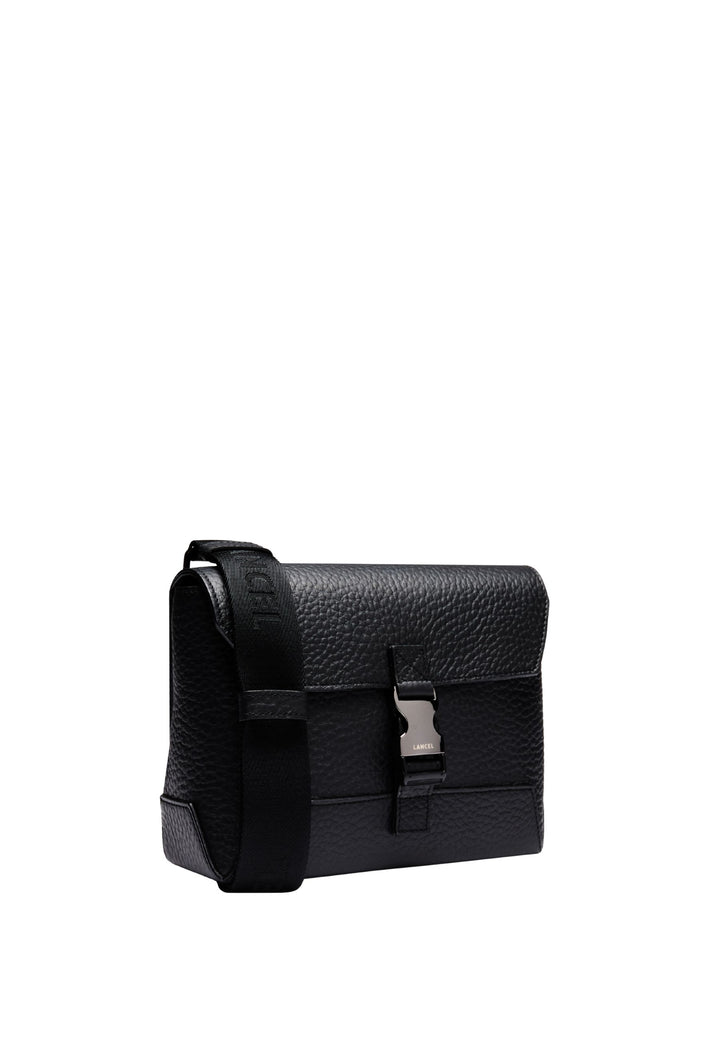 Lancel Sacoche Milo Noir Homme
