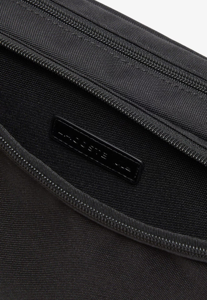 Lacoste Kulturbeutel Neocroc für Herren Schwarz