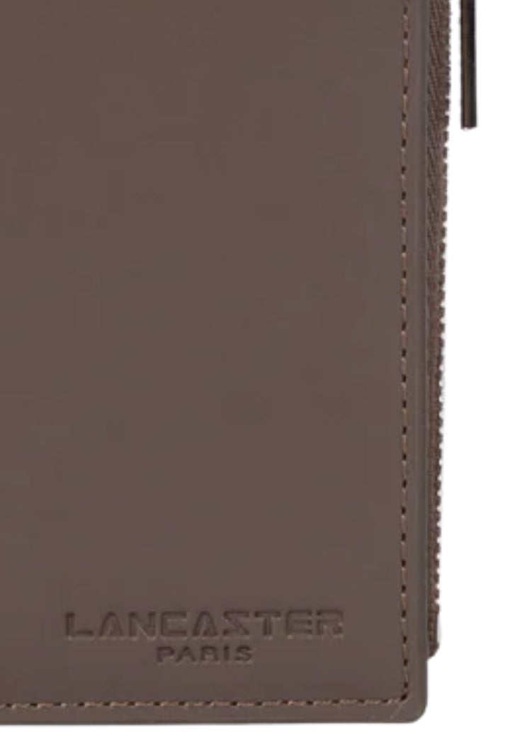 Lancaster Wallet Folded Paris PM Brown