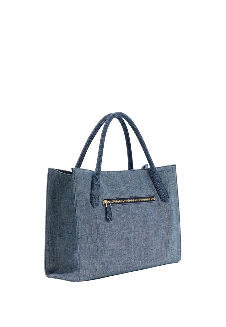 Guess Cabas Jodi Tote Denim Multi