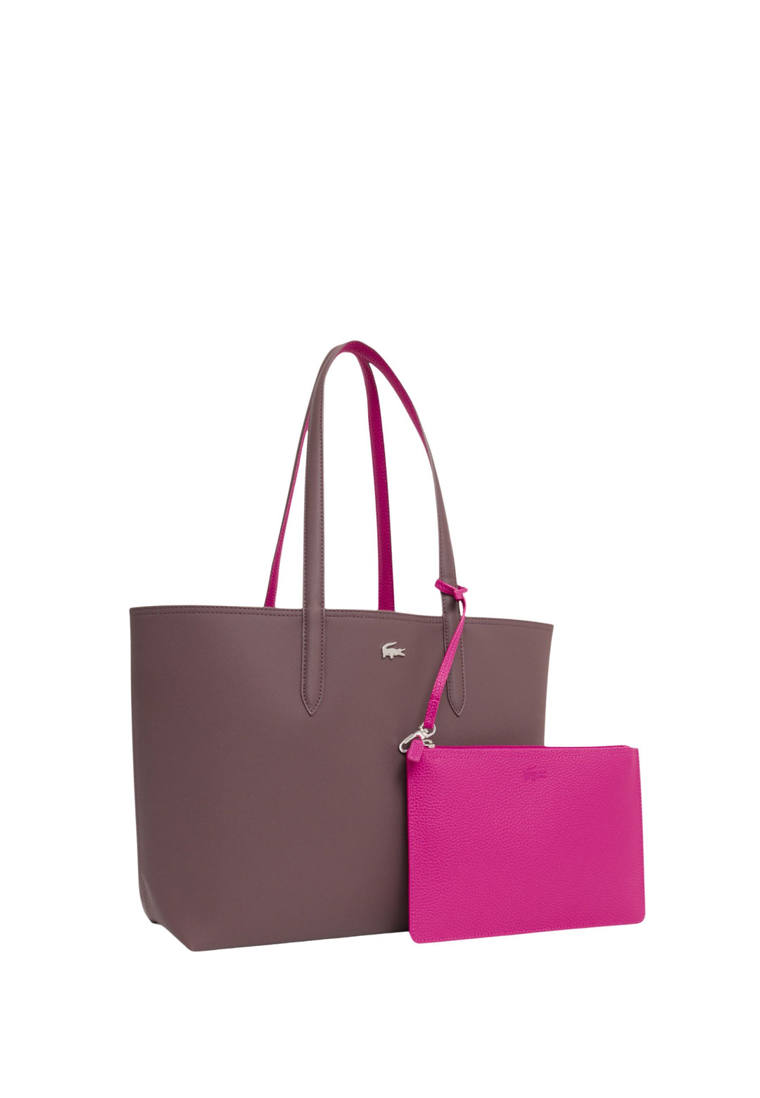 Mala Tote Anna Mulher Lacoste Oxalis Rubine