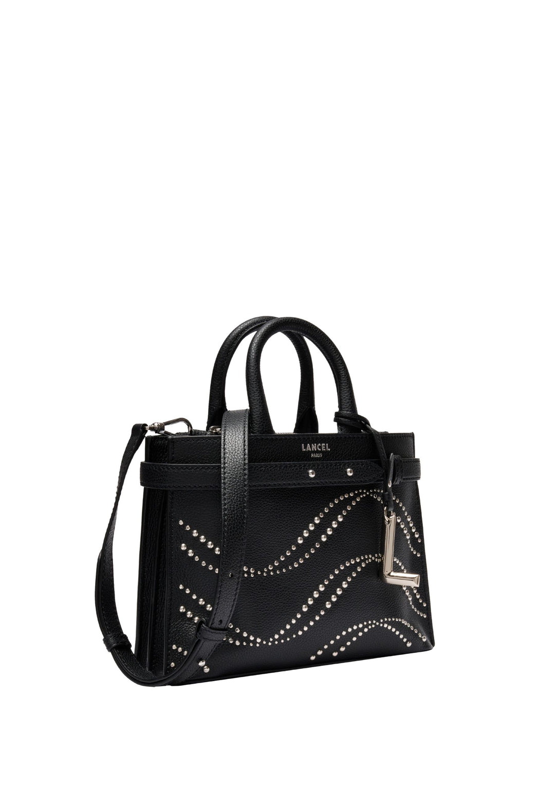 Lancel Håndtaske S Faubourg Animation Studs Sort Dame