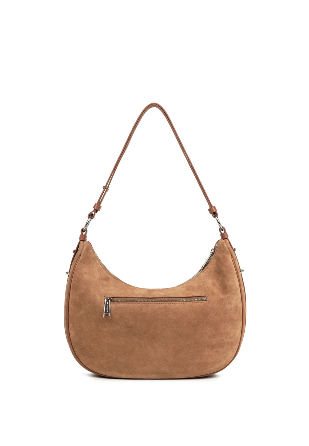 Lancaster Torba na ramię Zippé L Suède Camel