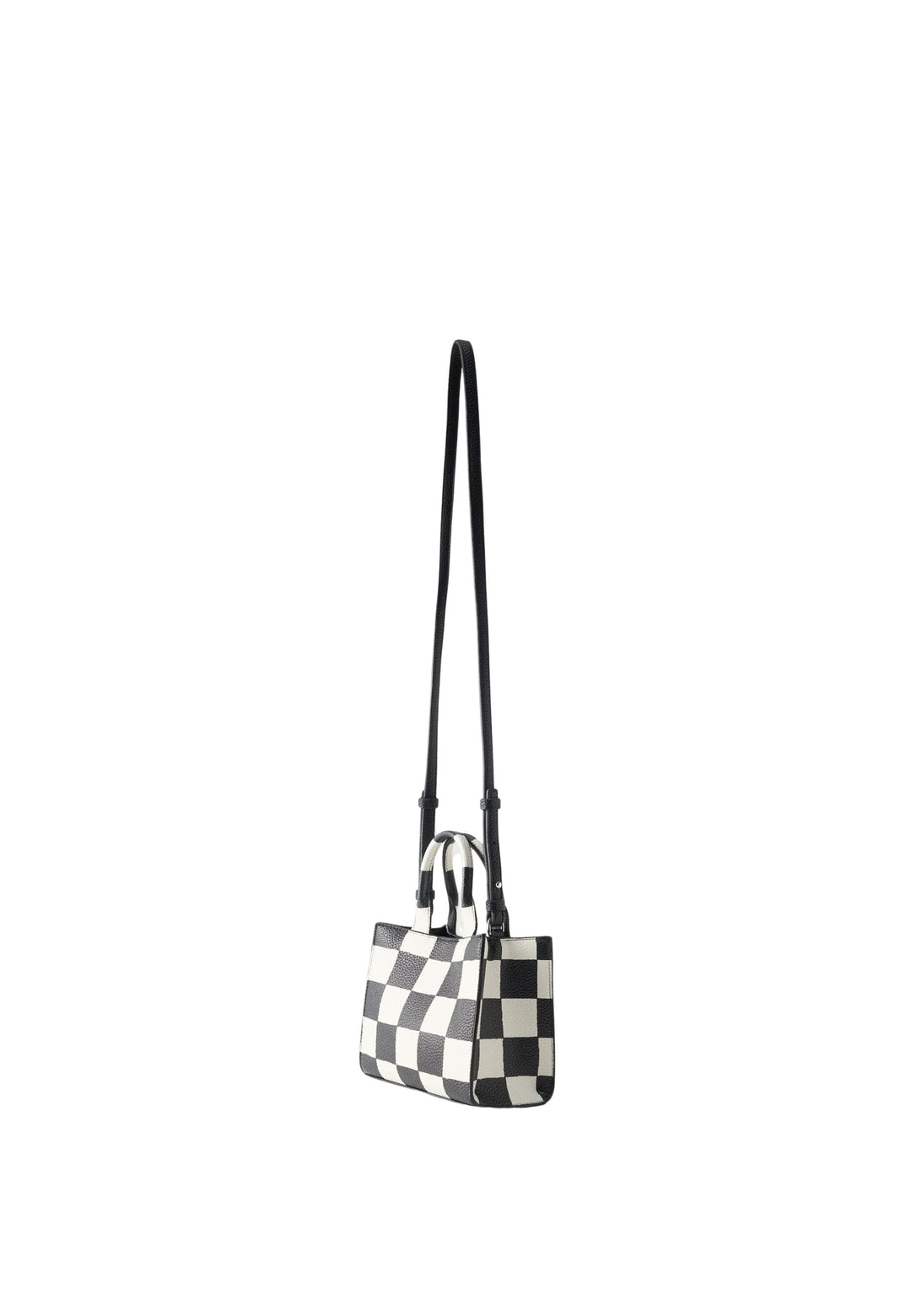 Karl Lagerfeld Mini-väska Carré Damier Svart & Vit