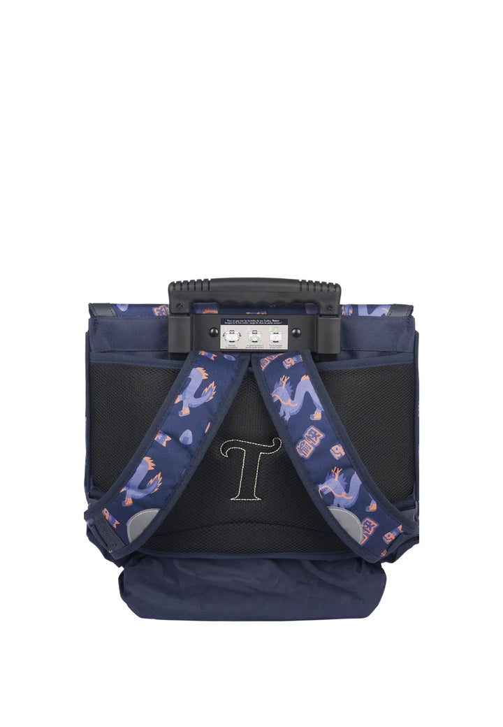 Tann's Adam trolley school bag blue 38cm