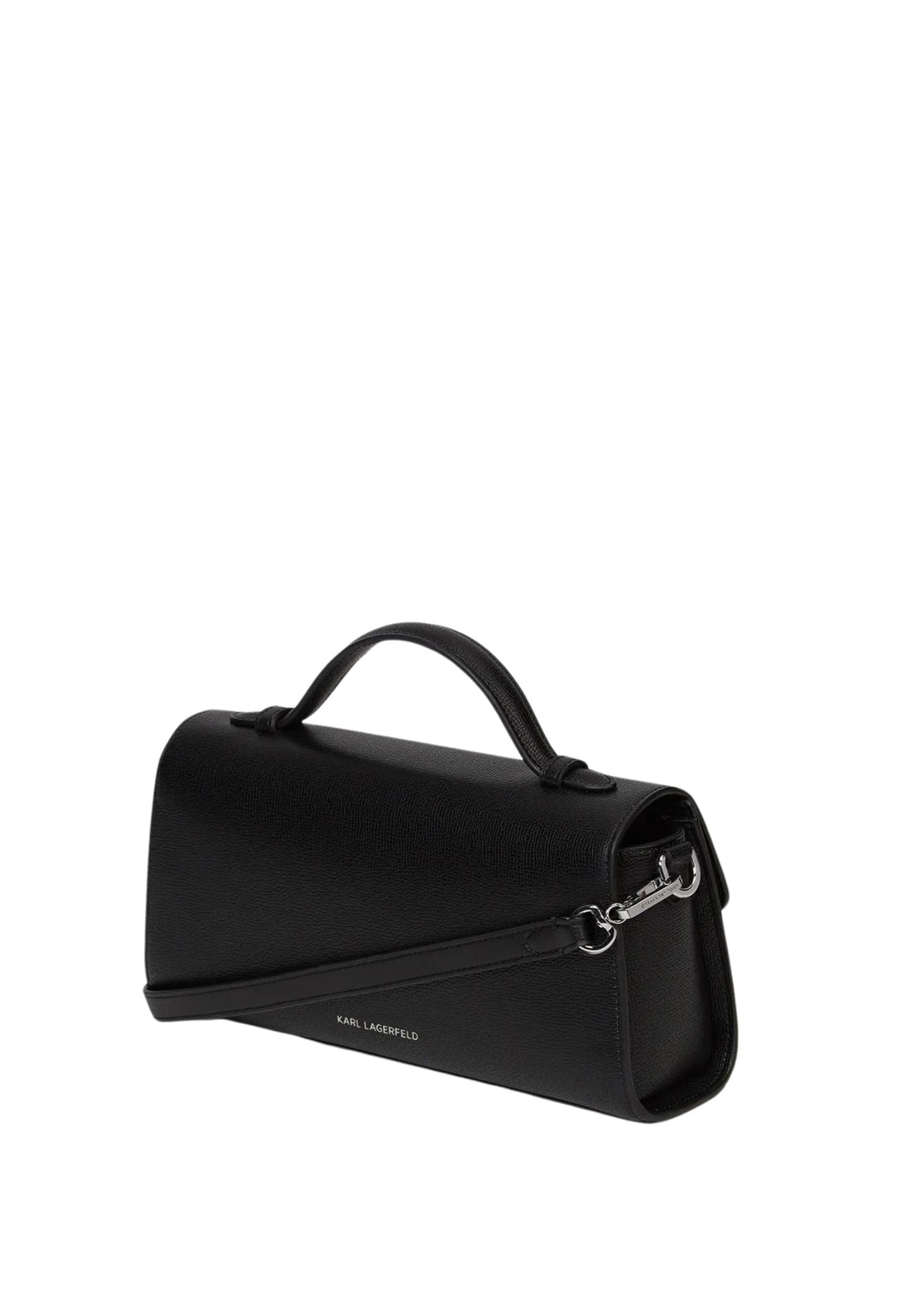 Karl Lagerfeld K/RSG skuldertaske i sort metal