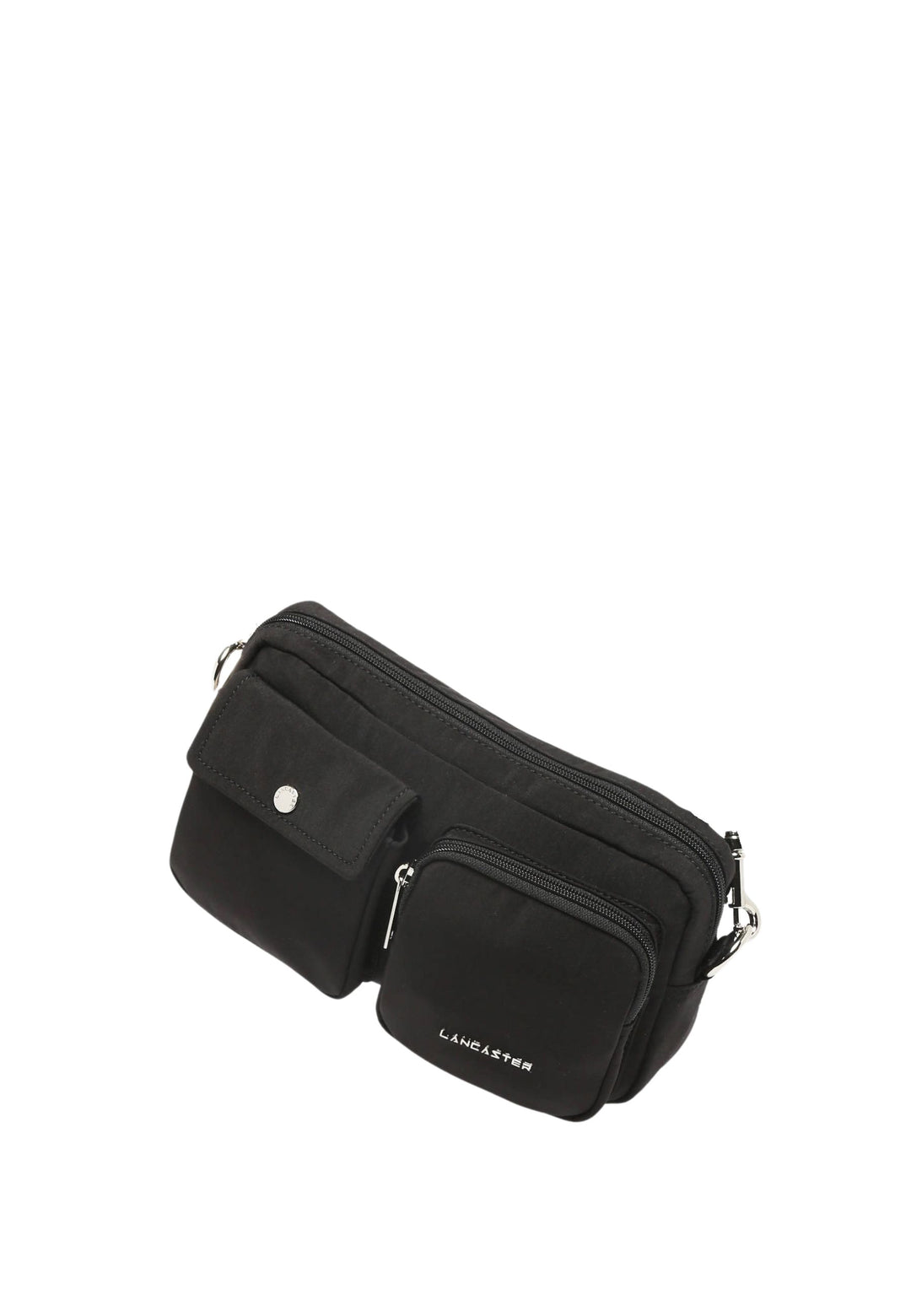 Lancaster Borsa a tracolla con zip Basic Pocket Nero