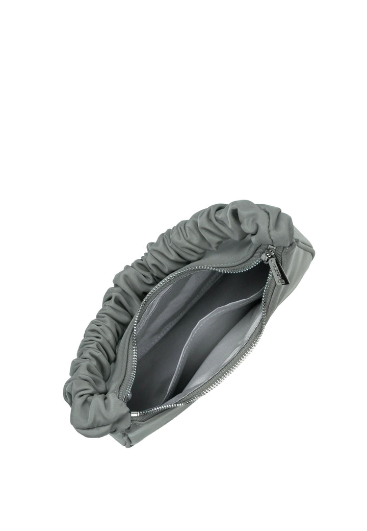 Lancaster Bolsa de ombro com zíper S Basic Chouchou 510-68 Cinza Cimento