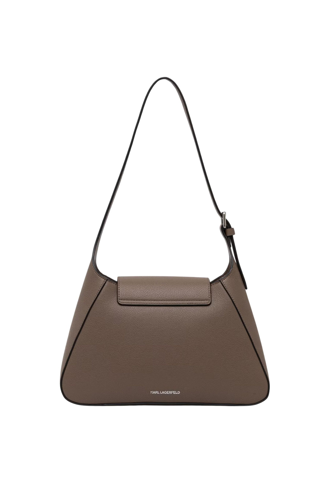 Karl Lagerfeld Kabelka přes rameno Metal Zippé Taupe
