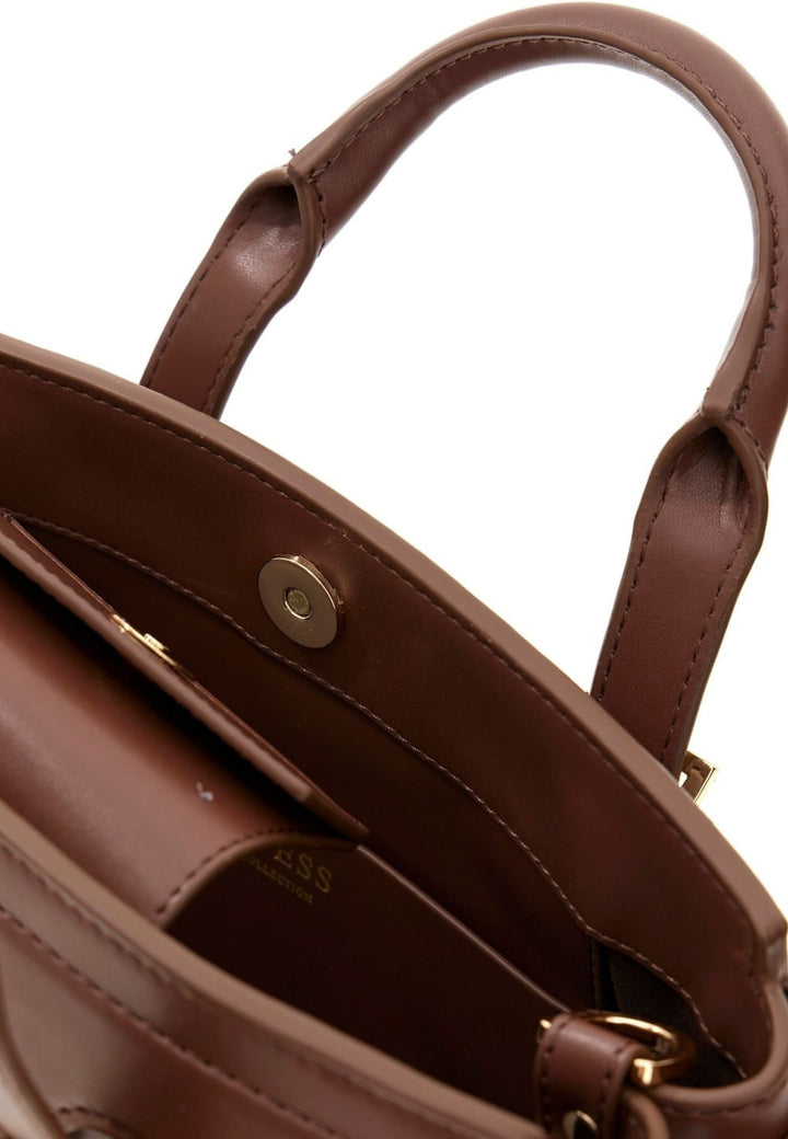 Guess Sac Bandoulière Diana Maxi Satchel Chocolate