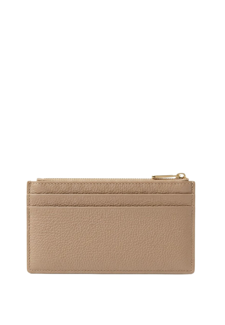 Lancaster Portacarte Con zip Dune Beige Scuro