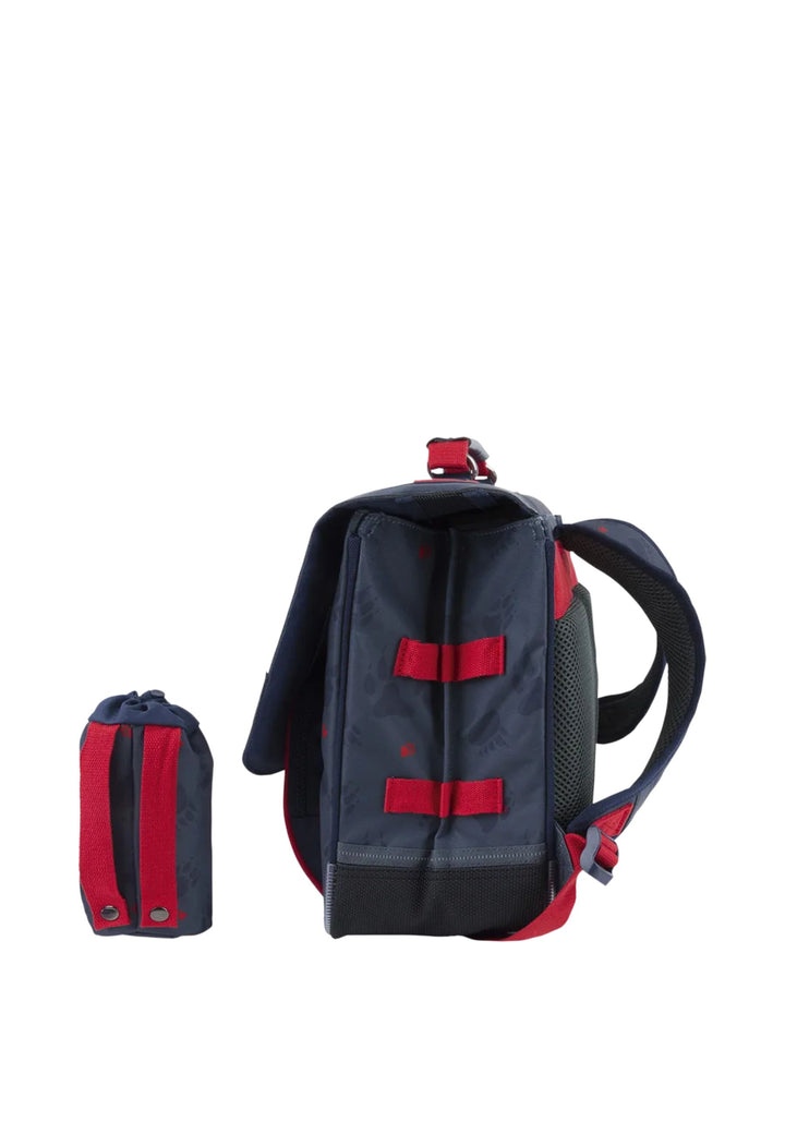 Tann's Cartable 38 cm poche gourde Mathys Gris